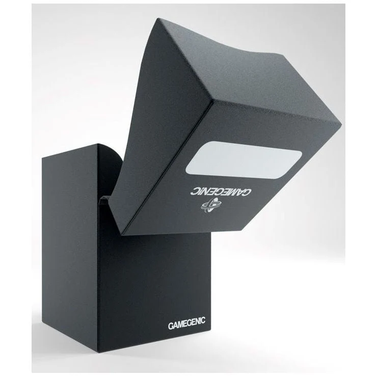 Gamegenic Deck Holder Holds 100 Sleeves Deck Box Cards (Black)