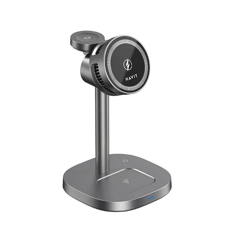 HAVIT Qi2 Magnetic 3-in-1 Wireless Charger W3110