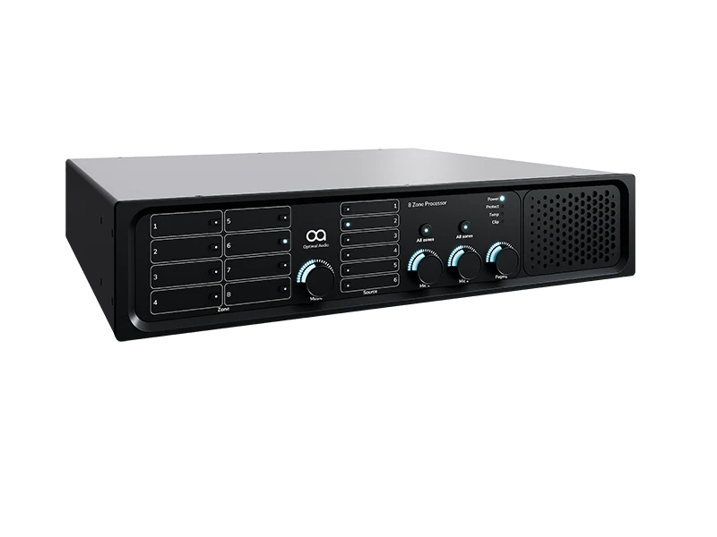Optimal Audio Zone 8 – 8-Zonen-Audiocontroller mit DSP und WebApp