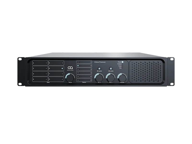 Optimal Audio Zone 8 – 8-Zonen-Audiocontroller mit DSP und WebApp