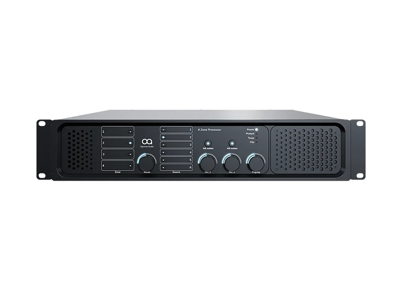 Optimal Audio Zone 4 – Audio Controller mit DSP und WebApp