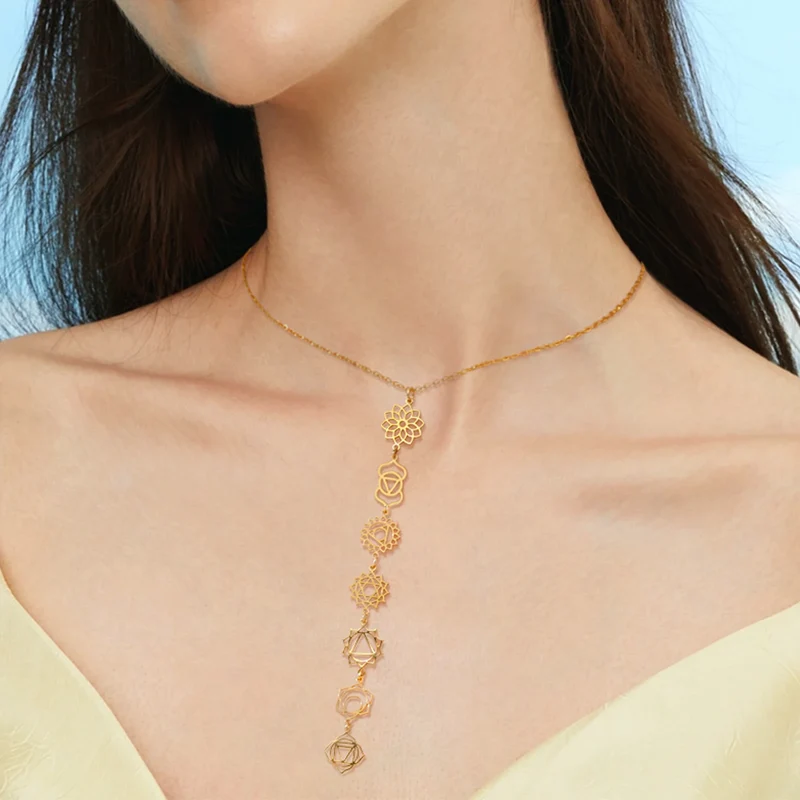 The Seven Chakra Necklace