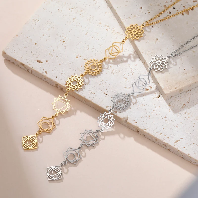 The Seven Chakra Necklace