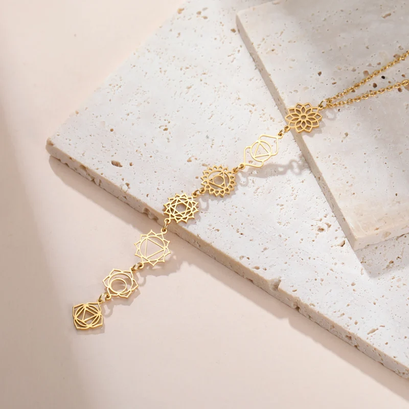 The Seven Chakra Necklace