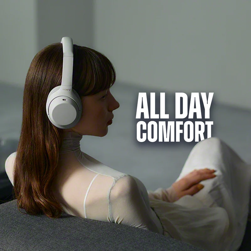 Sony WH-1000XM4C Noise Cancelling Wireless Headphones - Silver