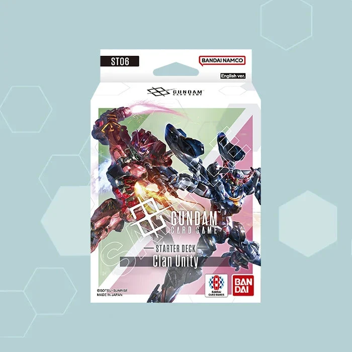 Bandai Gundam Card Game Starter Deck Clan Unity (ST06) 1pc