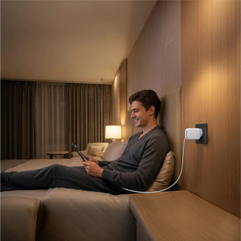 Belkin UltraCharge Retractable GaN Wall Charger 45W