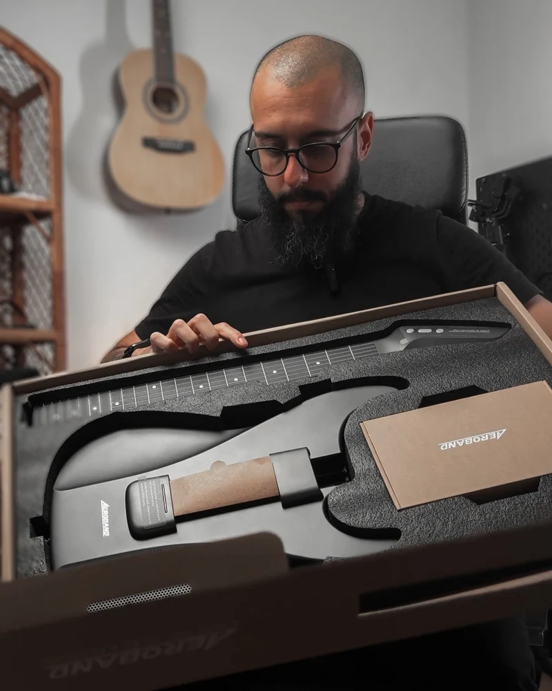 Aeroband Guitar Black