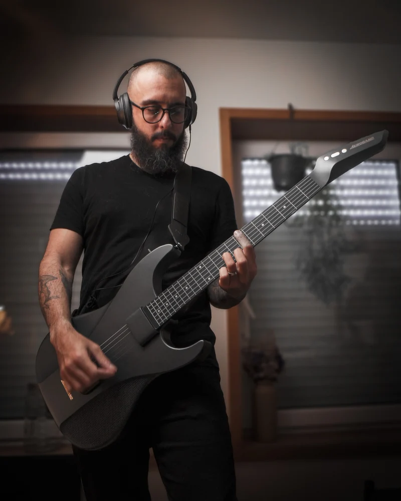 Aeroband Guitar Black