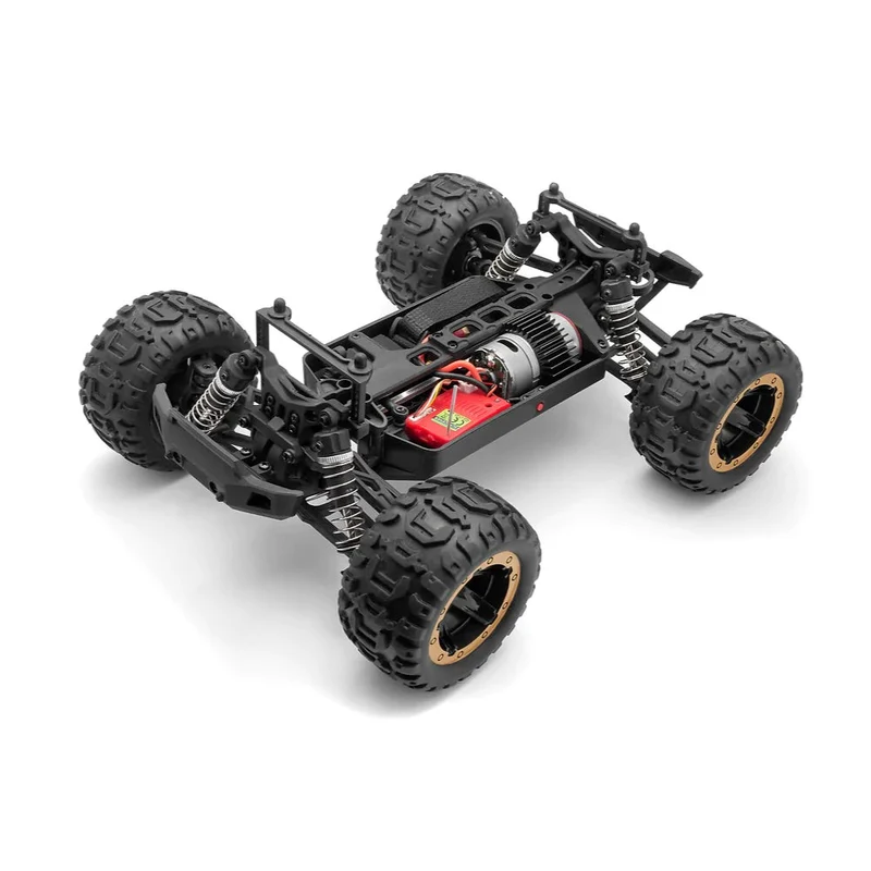 Blackzon 540101 1/16 Slyder MT 4WD Electric RC Monster Truck - Gold
