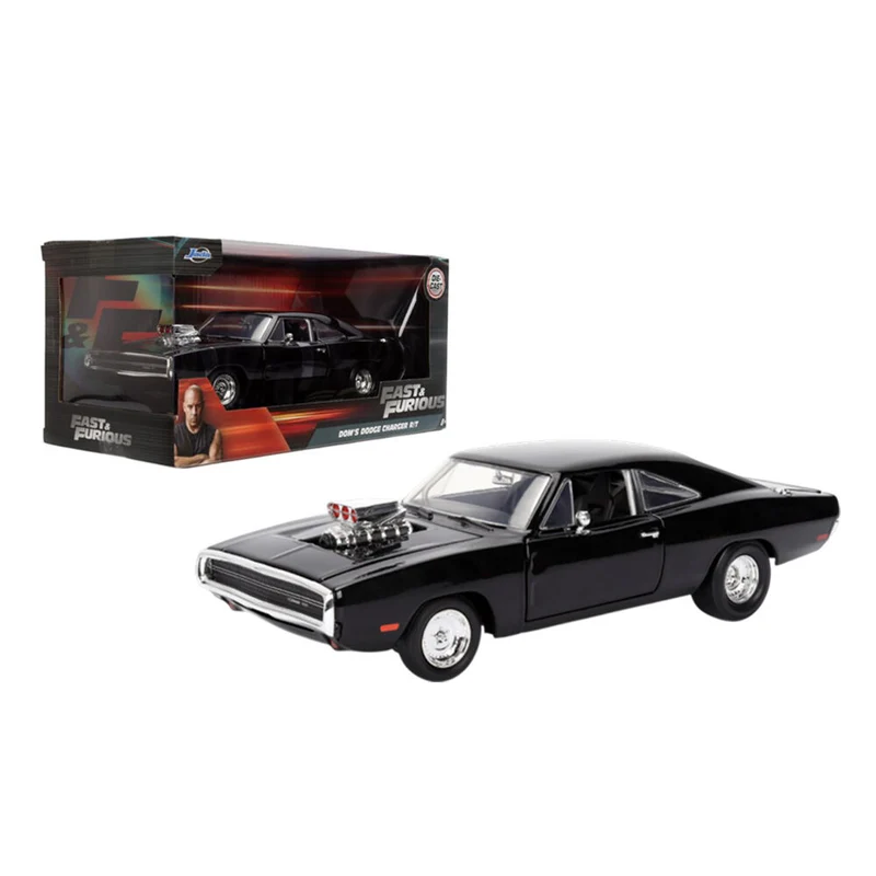 Jada 1:24 Scale Fast & Furious 9 1970 Dom's Dodge Charger R/T Diecast Car Model