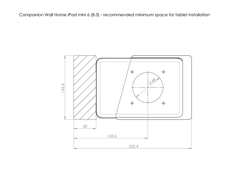 Displine Companion Wall Home für iPad mini