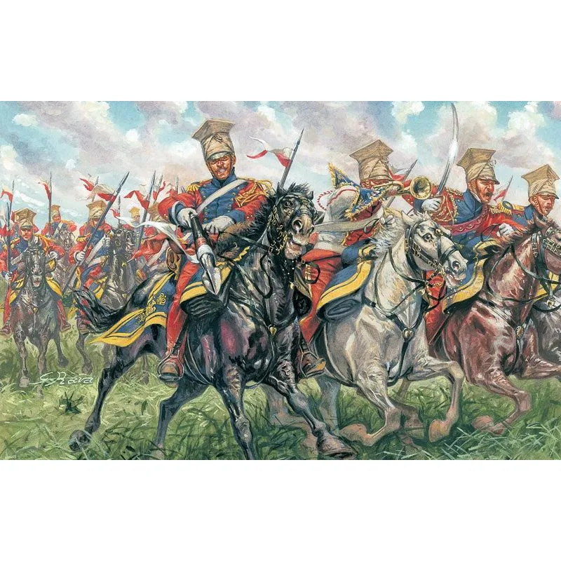 Italeri 1/72 Waterloo Polish/Dutch Lancers Napoleonic Wars