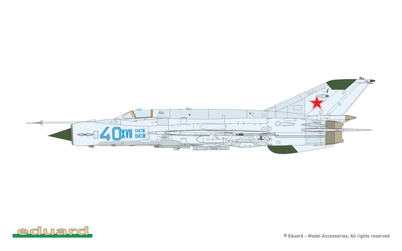 Eduard 1/72 Mikoyan-Gurevich MiG-21bis