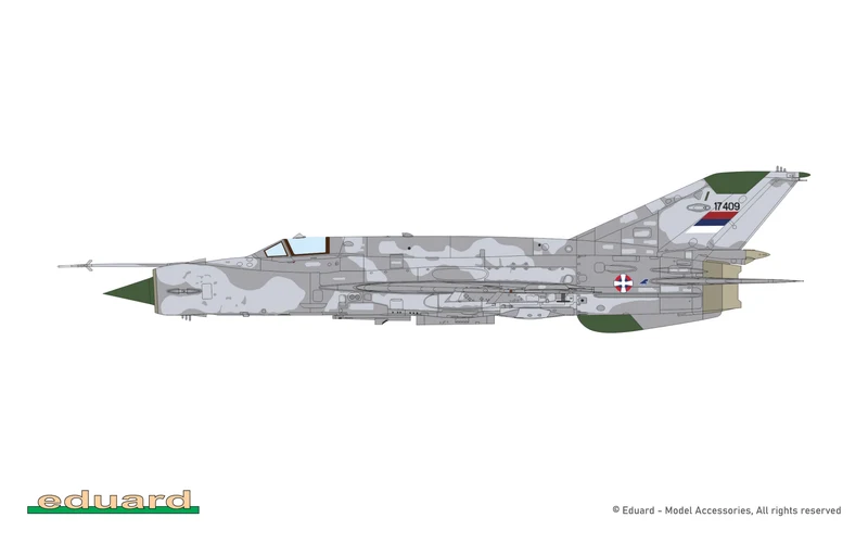 Eduard 1/72 Mikoyan-Gurevich MiG-21bis