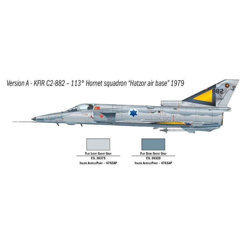 Italeri 1/72 Kfir C.2
