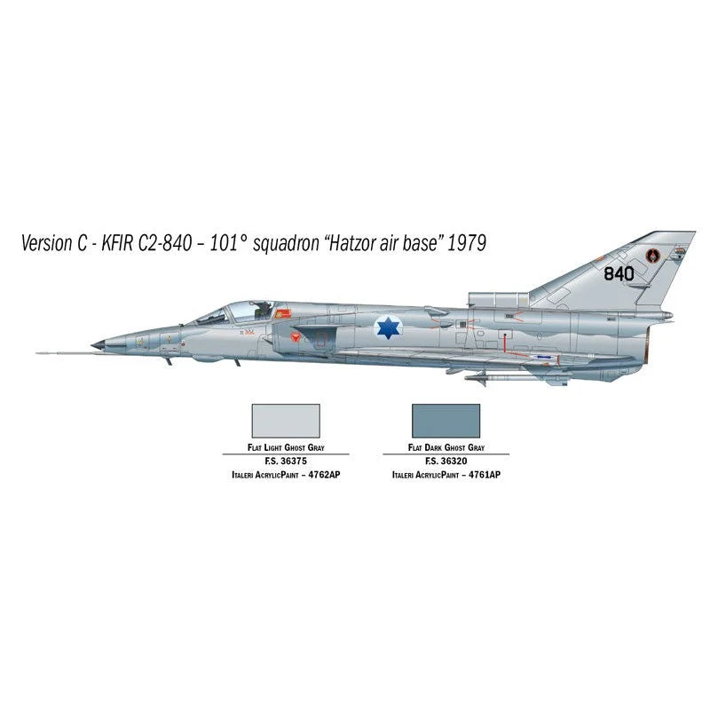 Italeri 1/72 Kfir C.2