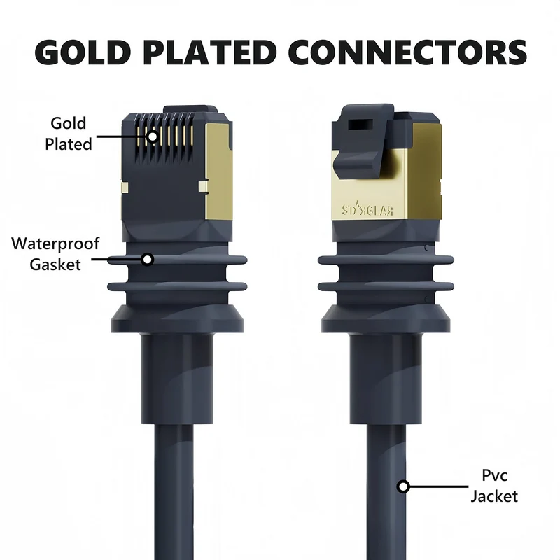 STARGEAR Gen3 Starlink Standard Ethernet Cable 5m / 15m / 25m / 45m / 75m