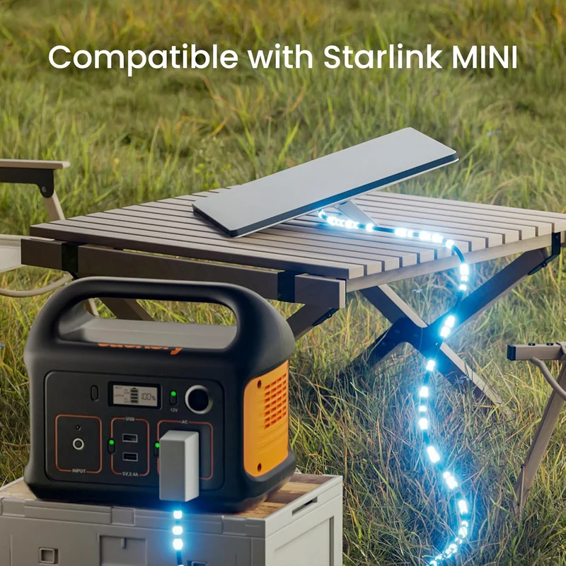 STARGEAR Mini DC Power Cable Starlink Mini Weatherproof Outdoor Gray 5m