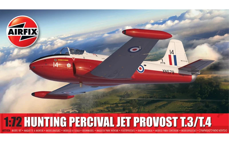 Airfix 1/72 Hunting Percival Jet Provost T.3/T.4
