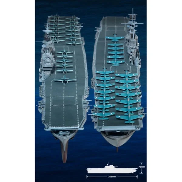 Academy 1/700 USS Enterprise CV-6 (Modeler's Edition)
