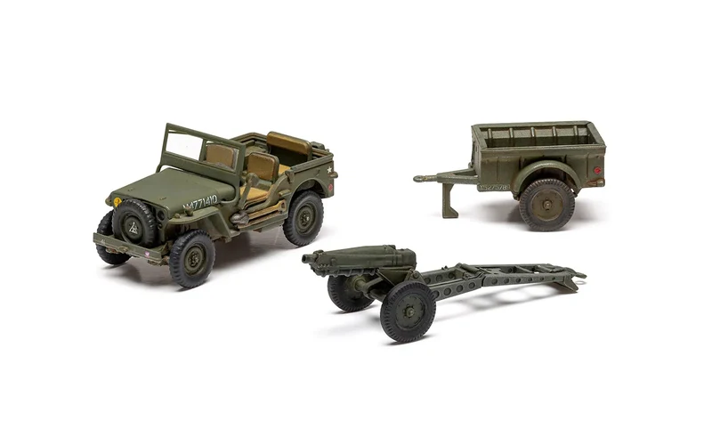AIRFIX 1/72 Willys British Airborne Jeep