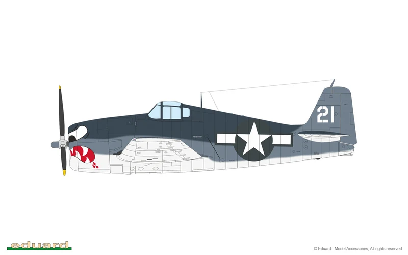 Eduard 1/48 Grumman F6F-3 Hellcat