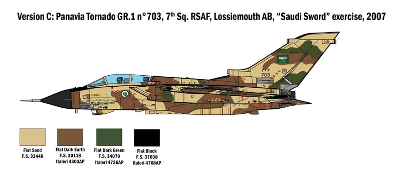 Italeri 1/48 Gulf War Tornado GR.1/IDS