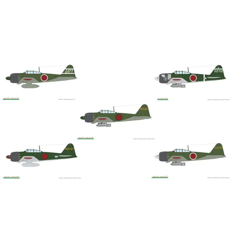 Eduard 1/48 Kamikaze Tokkotai IJN Special Attack Units Dual Combo