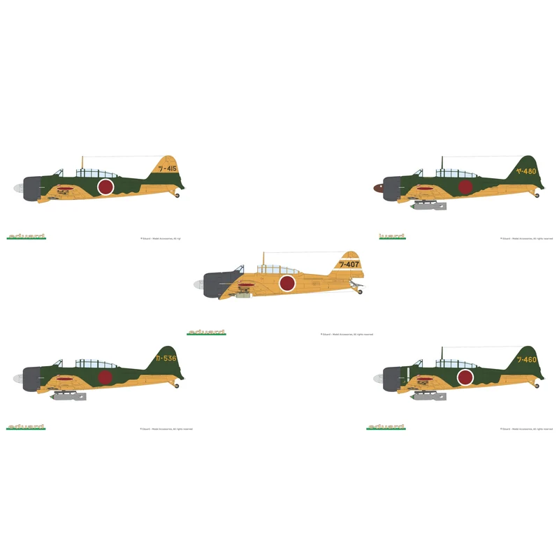 Eduard 1/48 Kamikaze Tokkotai IJN Special Attack Units Dual Combo