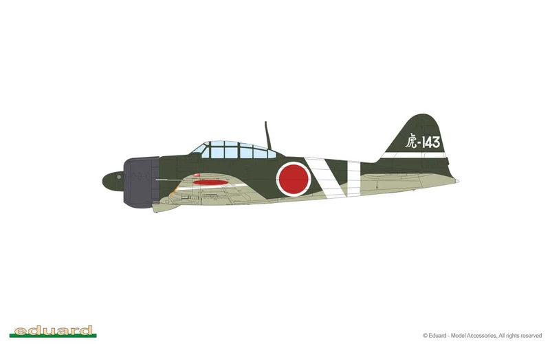 Eduard 1/48 Mitsubishi A6M2 Zero Type 21