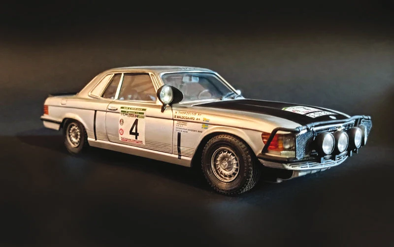 Italeri 1/24 Mercedes-Benz 450 SLC Rallye Bandama 1979