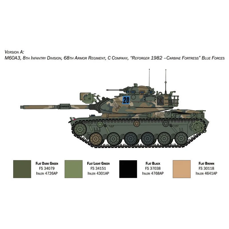 Italeri 1/35 M60A3