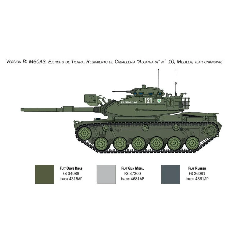 Italeri 1/35 M60A3