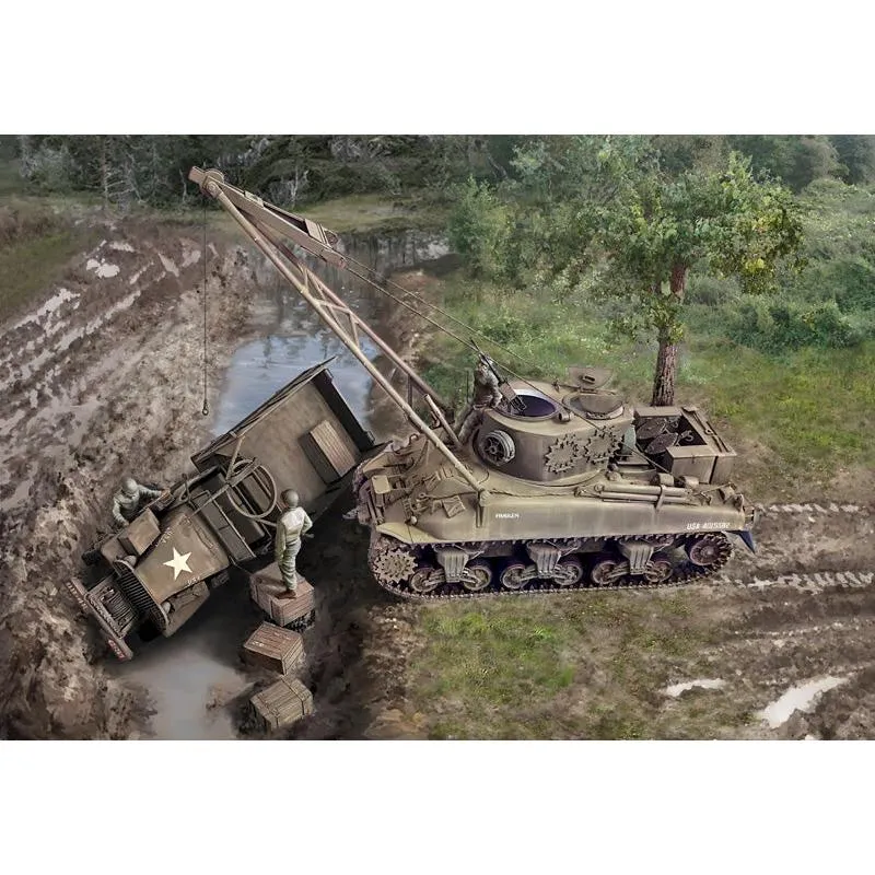 Italeri 1/35 M32B1 Armored Recovery Vehicle with Australian Decals