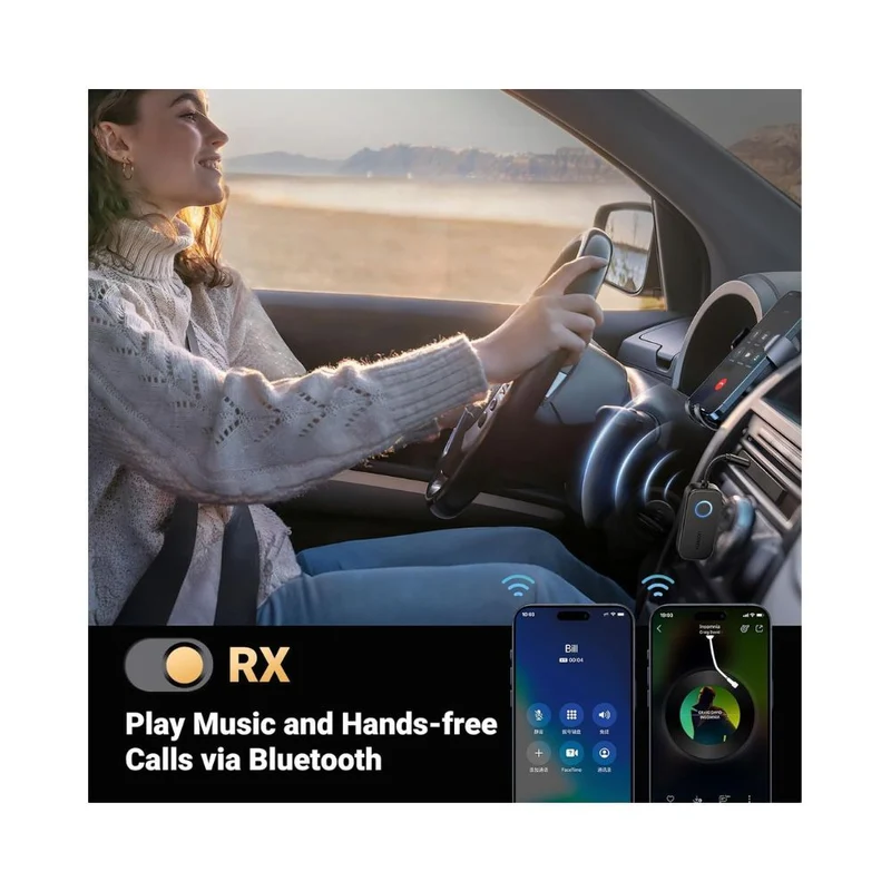 UGREEN Airplane Bluetooth 5.2 Transmitter Adapter 3.5mm AUX