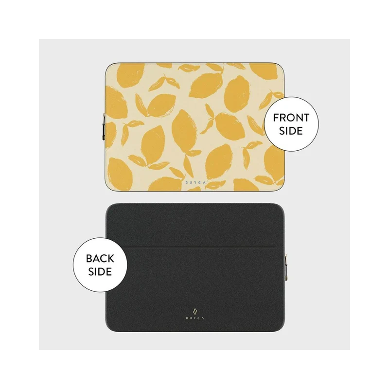 Burga Laptop Sleeve 14" Lemon Tart