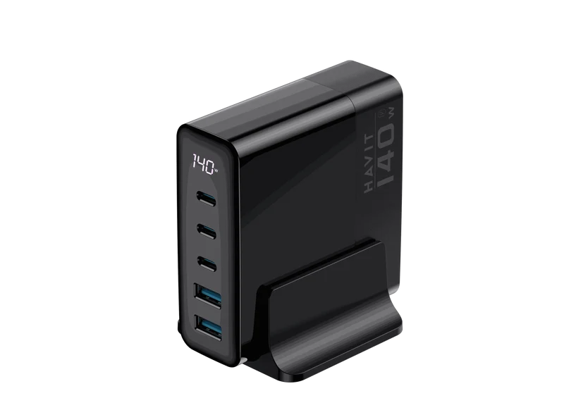 HAVIT Power Adapter UCLE003 140W GaN