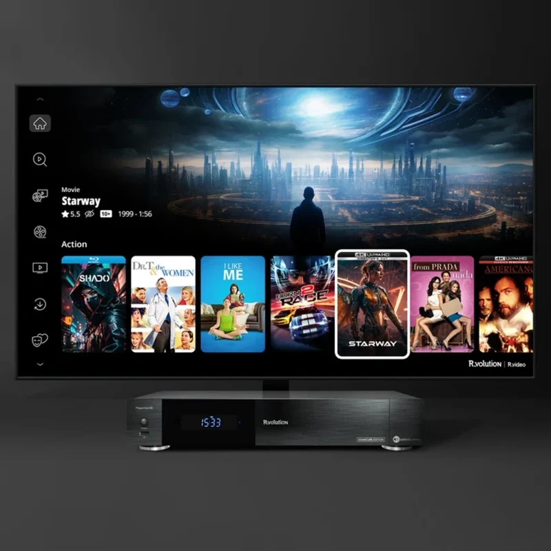 R_volution PlayerOne 8K Signature Edition - Der ultimative 8K Media Player