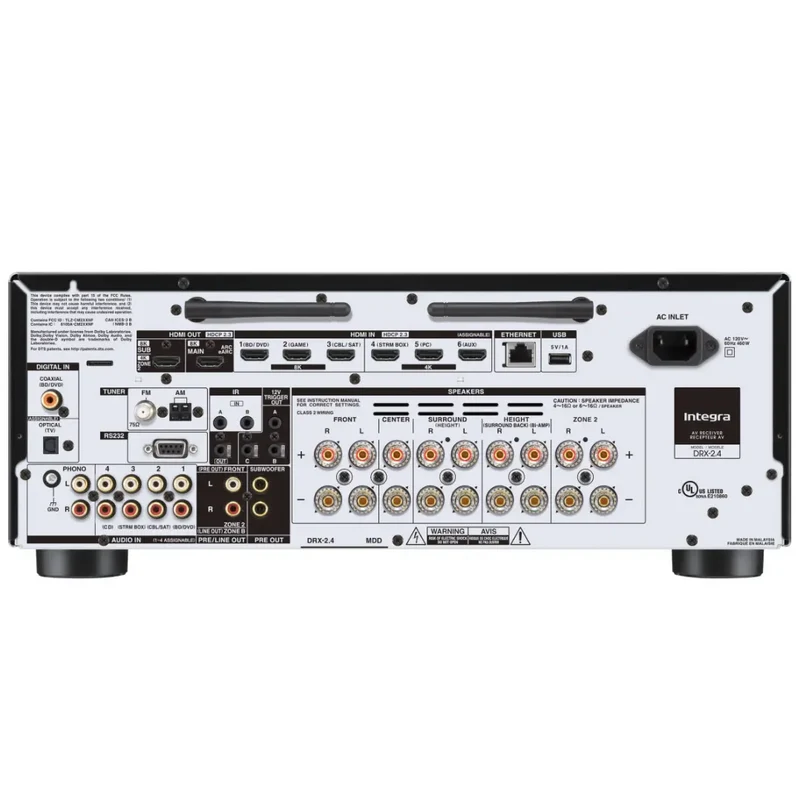Integra DRX 2.4 - 7.2-Kanal AV-Receiver