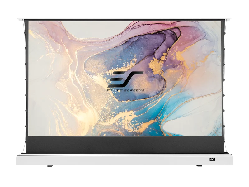 Elite Screens - Kestrel Tab-Tension Floor-Up 3 CineGrey 4D - Motorbetriebene Bodenleinwand