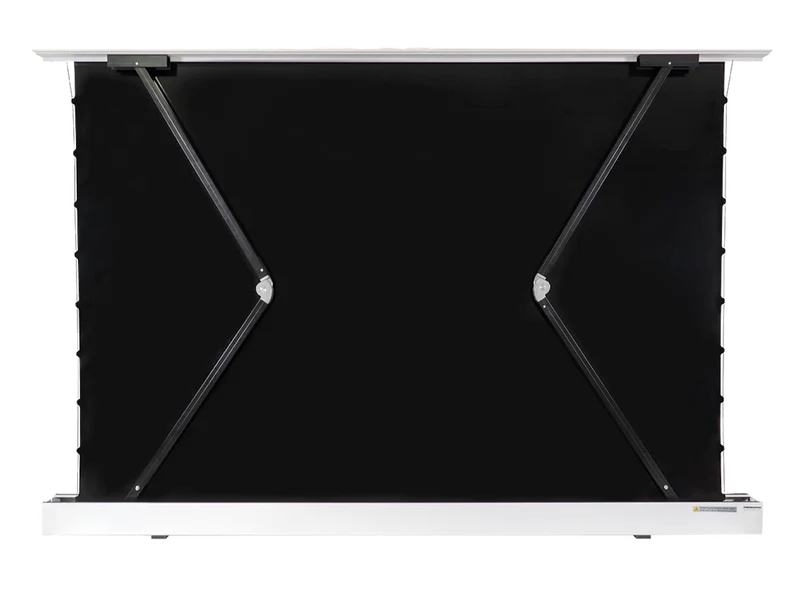 Elite Screens - Kestrel Tab-Tension Floor-Up CLR® Motorbodenleinwand