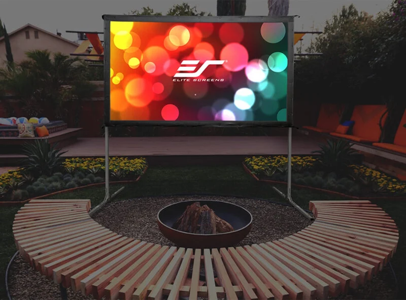 Elite Screens Yard Master 2 - Mobile Outdoor Leinwand