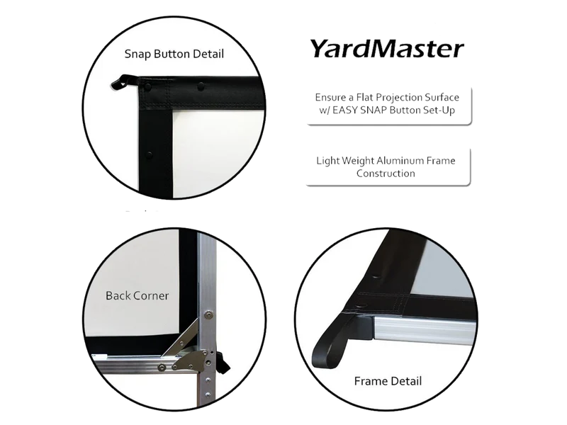 Elite Screens Yard Master 2 - Mobile Outdoor Leinwand