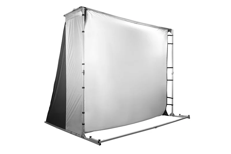 Elite Screens - GolfSim Portable ImpactWhite® 350 – Mobile Leinwand für Golf- & Sport-Simulatoren