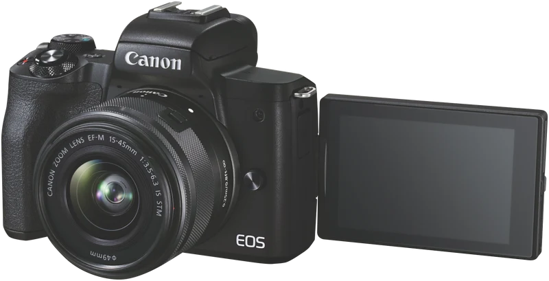 Canon M50 Mark II with EFM 15-45mm lens kit