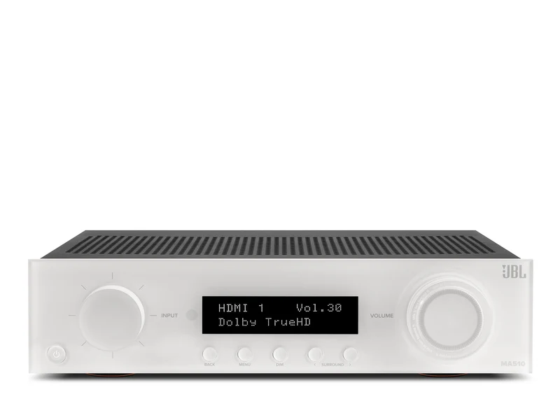 JBL MA510 - 5.2-Kanal AV-Receiver mit 3D-Surround-Sound, 8K-Video, Raumkorrektur und Hi-Res Audio