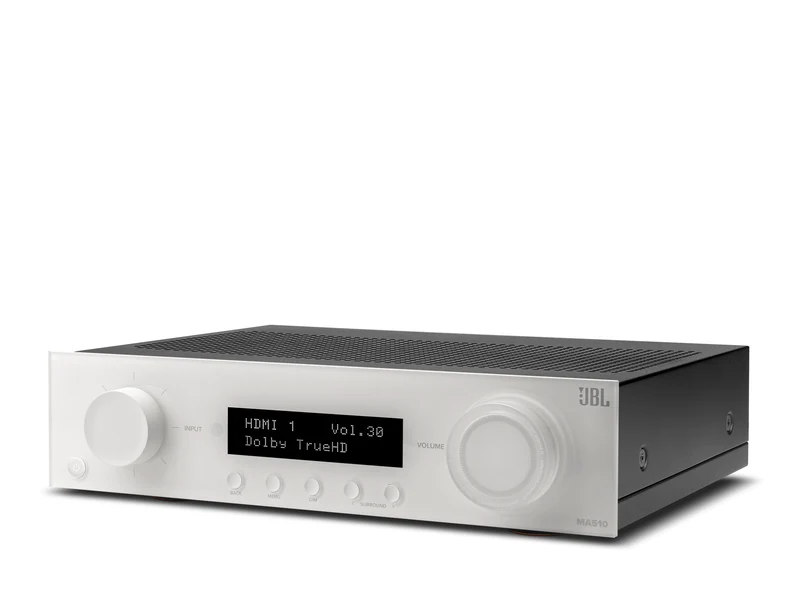 JBL MA510 - 5.2-Kanal AV-Receiver mit 3D-Surround-Sound, 8K-Video, Raumkorrektur und Hi-Res Audio