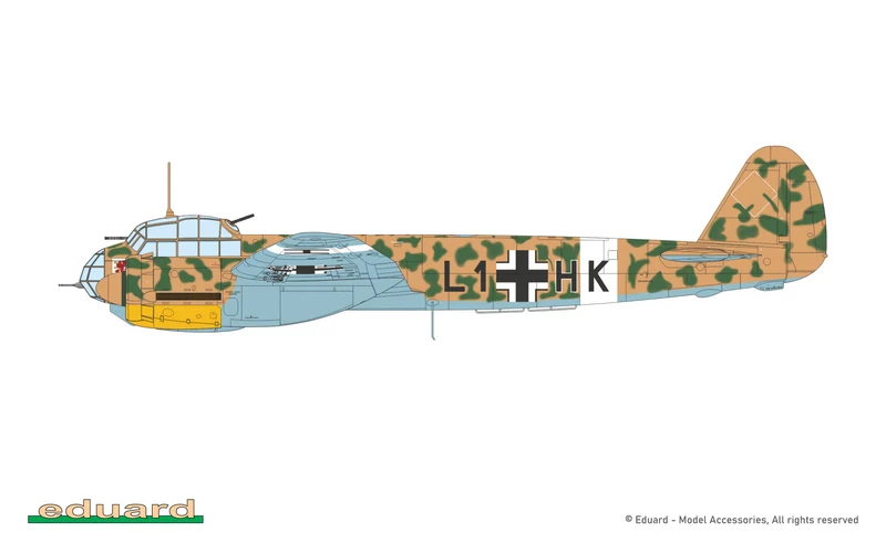 EDUARD 1/48 Schnellbomber Ju 88 A-4 Model Kit