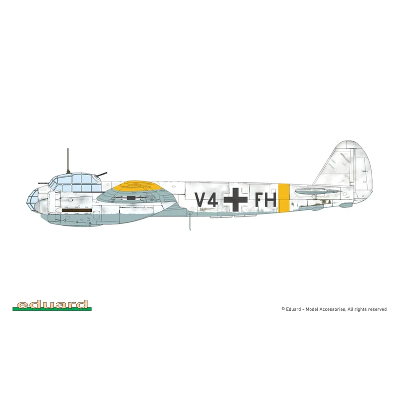 EDUARD 1/48 Schnellbomber Ju 88 A-4 Model Kit